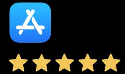 App Store – 5 stjärnor