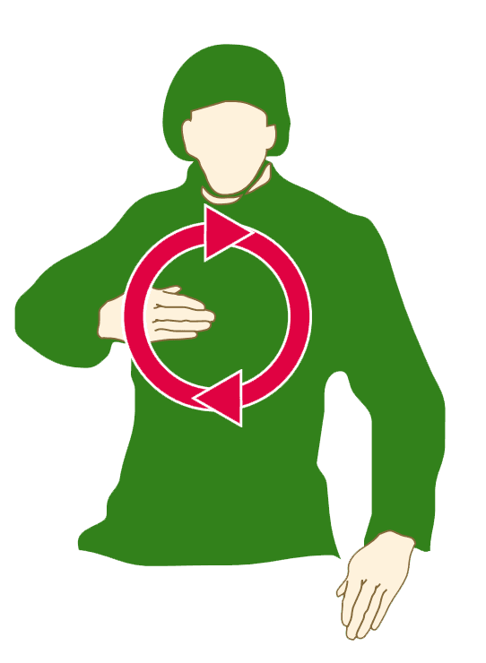 Handtecken: Motorerna sätts igång